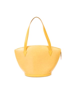 Louis Vuitton Tassen St-Jacques Shopping GM Schoudertas in de Geel Kalfsleer in de Gouden Messing  hardware. Het product is in In Perfecte Staat (AA).
  Afmetingen: 26x30x17 cm 
  Inclusief accessoires: None
  
  BrandCo Paris vindt zeldzame artikelen in de beste staat voor ongelooflijke prijzen. Het is de moeite waard om geduldig te zijn! Koop met vertrouwen: alle artikelen van BrandCo Paris worden zorgvuldig geselecteerd en geverifieerd door ons team van experts.

  Alle artikelen worden geleverd met een certificaat van echtheid en verpakt door BrandCo Paris.

  Classificatietabel voor de conditie van het artikel:

  N (als nieuw)
  AA (perfecte staat)
  A (uitstekende staat)
  AB (zeer goede staat)
  B (goede/redelijke staat)