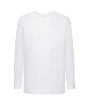 100% Katoen. Stof: Gebreid. Ontwerp: Eenvoudig. Manchet: Geribd katoen Lycra. Hals: Crew Neck, Ribbed, Taped. Mouwtype: Met lange mouwen. Hem: Tweelingnaaldsteek. Rugnekband, uitgesneden label, zelfklevend, buisvormig. 165gsm. Duurzaamheid: Amfori, Better Cotton Initiative, BSCI, Fair Labor Association, Gebruikt geen kinderarbeid of gedwongen arbeid, Oeko-Tex Standaard 100 gecertificeerd, WRAP gecertificeerd.