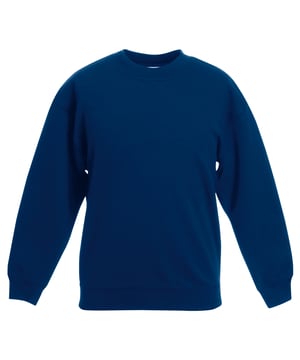 Katoen / Lycra® geribde ronde hals met zelfde kleur jersey tape. Geproduceerd met Belcoro®-garen voor een zachter gevoel en een schoner printproces. Stof: 80% katoen Belcoro®-garen, 20% polyester. Gewicht: Wit 260 gsm, Gekleurd 280 gsm Leeftijd Borstomvang (to fit) 3/4 - 26”, 5/6 - 28”, 7/8 - 30”, 9/11 - 32”, 12/13 - 34”, 14/15 - 36”.