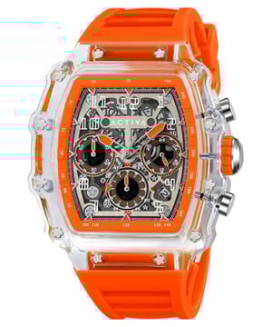 De Activa X Invicta ACW2305-003 heeft een Plastic horlogekast van 44 millimeter met een zilveren wijzerplaat.
Dit model wordt aangedreven door een accuraat Quartz uurwerk.
5 bar waterdicht.
Dit model is onderdeel van de Activa X Invicta Digital Essential collectie.

Inclusief 2 jaar garantie.