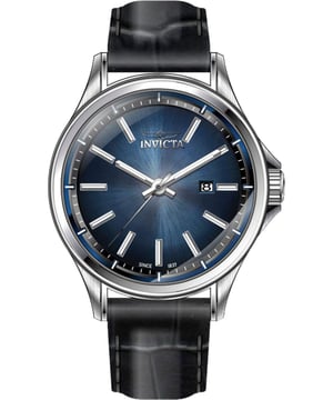 Das Invicta 47806 hat ein 43 millimeter Edelstahl gehäuse mit einem blauen Zifferblatt.
Dieses Modell wird von einem präzisen  Quarzuhrwerk angetrieben.
10 bar Wasserdichtigkeitszertifizierung.
Dieses Modell ist von der Invicta Celestial Kollektion.

2 Jahre Garantie.