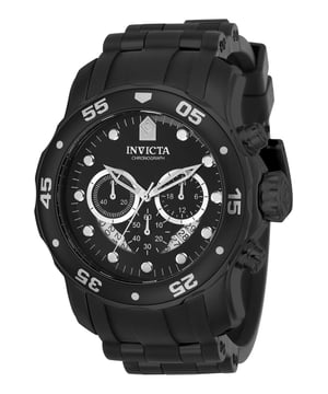 El Invicta 21930 tiene una caja de acero inoxidable de 48 millimetros con una esfera negro.
Esta modelo funciona con un movimiento de Cuarzo preciso.
Resistencia a la presión de aqua de 10 bares.
Este modelo es parte de la colección Invicta Pro Diver - SCUBA.

2 años de garantía Invicta.