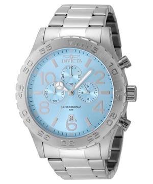 De Invicta 49097 heeft een roestvrijstalen horlogekast van 50 millimeter met een blauwe wijzerplaat.
Dit model wordt aangedreven door een accuraat Quartz uurwerk.
5 bar waterdicht.
Dit model is onderdeel van de Invicta Specialty collectie.

Inclusief 2 jaar garantie.