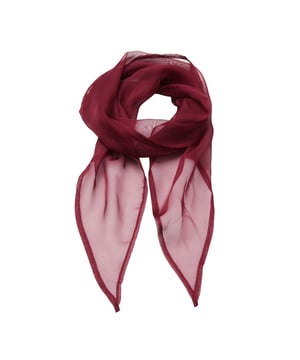 Leichtes Halstuch aus Chiffon. Material: 100% Polyester. Einheitsgröße (B x L): 16,5 x 98 cm.