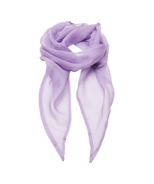 Lichte en glanzende dames chiffonsjaal. Aanvullingen mannen PR750 stropdas. Stof 100% Polyester, Chiffon weven Gewicht40gsm. Een maat - Breedte 6.5/16.5cm, Lengte 38.5/98cm.
