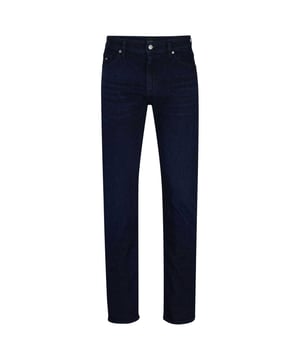92% Katoen, 6% Elastomultiester, 2% Elastaan. Stof: Candiani Denim, Zachte Touch, Twill. Ontwerp: Effen. Zakjes: 2 Zijzakken, 1 Muntzak, 2 Achterzakken. Sluiting: Knop, Rits. Ceintuurlussen. Pasvorm: Regular.