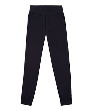 Das royale Symbol, die Lilie, ist eines der Schlüsselelemente dieser Kollektion. Diese Jogginghose aus Baumwollfleece ziert sie als geflockter Print mit zwei Schattierungen auf der Rückseite. Zwei Eingrifftaschen. Ripp an Hüfte und Bündchen.