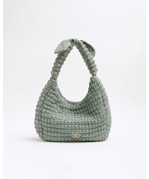 Nylon fabric, Scrunch detail, Shoulder strap, RI patent