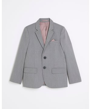 Woven fabric, Notch lapels, Long sleeve, Front welt pockets, Chest welt pocket, Single back vent, Button fastening, Satin lined