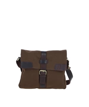 This premium leather and canvas crossbody bag combines style, durability, and functionality, making it the perfect everyday companion. Designed for convenience, it features multiple compartments to keep essentials organized while maintaining a sleek, sophisticated look. Measuring 35 cm in length, 8 cm in width, and 30 cm in height, it includes a spacious main compartment with three internal pockets, three external pockets for quick access, and a secure magnetic closure for effortless yet reliable fastening. The adjustable 48 cm strap ensures a comfortable and customizable fit. Crafted from durable canvas with genuine leather accents, this bag offers both practicality and elegance.