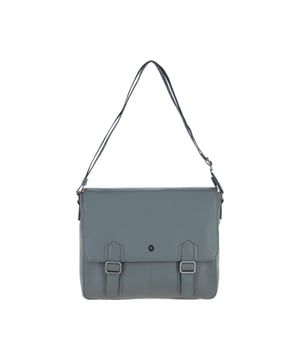 The Brampton Leather Men's Emissary Messenger Bag combines sophistication and functionality, crafted from 100% genuine leather for professionals who appreciate style and utility. It features a spacious main compartment, padded laptop section, multiple internal slip pockets, and external zip pockets for organised storage. The adjustable shoulder strap offers comfortable, versatile carrying options, while the sleek design suits both work and travel. Dimensions: (L) 39.5 cm x (H) 30 cm x (W) 8 cm; Strap Length: 36 cm - 63.5 cm.