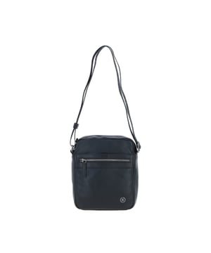 The Brampton Leather Men's Crossbody Bag combines convenience and style in a compact, functional design, crafted from 100% genuine leather. It features an external zip pocket for quick access, internal pockets for organised storage, and an adjustable crossbody strap for comfortable carrying. Perfect for daily use, this bag is ideal for work and casual outings, offering just the right amount of space for essentials. Dimensions: (L) 22 cm x (H) 25 cm x (W) 7 cm; Strap length: 30.5 cm - 65 cm.