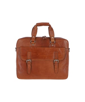 A modern, stylish and well–organised laptop work bag for any function (Work, College, Business). Fully lined with two external pockets on the front and rear of the bag. This work bag is ideal for securely storing a 15.6 inch laptop in the attached padded sleeve. The work bag has been segregated very well to help you keep organised as there are internal sections for your everyday essentials. Made exclusively from British hides. Product Features: Ashwood Leather,100% Genuine leather, Work, travel, business bag, ideal for a 15.6 inch laptop, Zip fastening, Easy grip carry handle with magnetic clasp, Adjustable and detachable shoulder strap with leather trim, Front external pocket, Additional external rear zip, Internal padded laptop sleeve ( fits up to 15.6 inch laptop), Internal zip pocket, Internal leather trimmed stationery and phone organiser, Ashwood Heritage logo. Dimensions: (L) 41 cm x (W) 7 cm x (H) 31 cm.