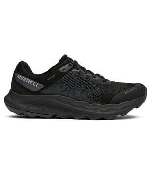 The Merrell Antora 4 Waterproof delivers uncompromising performance when the weather turns wild. Built with a durable textile upper and engineered waterproof protection, these black trainers keep your feet dry while the innovative Quantum Grip sole provides exceptional traction on any terrain. The cleated grip design ensures confident footing whether you're tackling muddy trails or slippery streets, making them the perfect companion for active women who refuse to let conditions dictate their adventures.