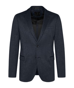 Das elegante Reverskragensakko setzt ein Statement. Das Sakko ist mit Pattentaschen, einer Brusttasche und einem Clutch Pin am Revers ausgestattet. Das Jersey-Sakko mit einer High-Stretch-Funktion überzeugt mit seiner bedruckten Kleindessinierung. Damit kann man nicht nur im Büro, sondern auch auf diversen Veranstaltungen punkten.