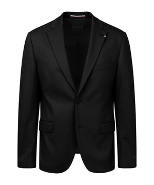 Mit dem bugatti Sakko erlebst Du ultimativen Komfort dank der integrierten Stretchfunktion und des hochwertigen Jersey-Stoffs. Der moderne Schnitt sorgt für eine zeitgemäße Silhouette, während Reverskragen, Pattentaschen und eine elegante Vollfütterung dem Sakko eine edle Note verleihen. Perfekt für den stilbewussten Mann.