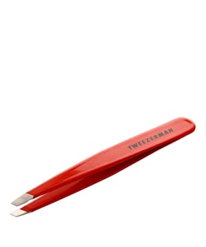 Achieve flawless brows with the award-winning Tweezerman Signature Red Slant Tweezers. Designed for precise brow shaping, these tweezers feature hand-filed, slanted tips that effortlessly grasp every hair. Made from durable stainless steel, they are easy to clean and built to last. For the best results, prepare your skin by taking a warm shower or using a warm washcloth to open pores. Tweeze in the direction of hair growth to prevent breakage, and close pores afterward with cold water or astringent. Upgrade your beauty routine with these essential tweezers.