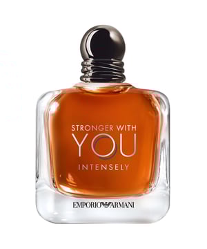 Discover the captivating allure of Armani Stronger With You Intensely Eau de Parfum. This intense men's fragrance features a luxurious heart of warm vanilla, enriched with vibrant ambery woods and a spicy twist of pink pepper. The unique blend embodies strength and passion. Perfect for the modern man, this fragrance is celebrated for its themes of love and togetherness. Experience the perfect balance of boldness and sensuality with top notes of pink pepper and a heart of vanilla essence.
