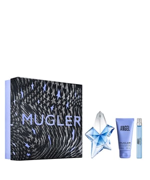 Discover the enchanting MUGLER Angel Eau de Parfum Spray Gift Set, a celebration of femininity and dreams. This luxurious set features the iconic 50ml Angel Eau de Parfum, complemented by a 10ml travel-sized fragrance and a 50ml perfuming body lotion. With its signature Gourmand scent, Angel captivates with a blend of power and pleasure, guiding the confident woman. Refill your precious bottle effortlessly at home or in-store, as MUGLER has embraced sustainability since 1992. Elevate your fragrance experience and indulge in the magic of Angel.