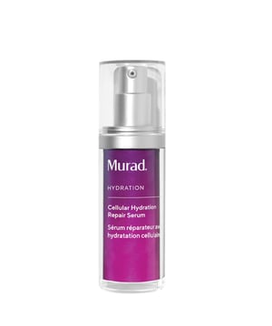Entdecken Sie die Kraft des Murad Cellular Hydration Repair Serums, einer konzentrierten Behandlung, die darauf ausgelegt ist, die Gesundheit und Hydratation Ihrer Haut zu verbessern. Angereichert mit Hexapeptid-9 repariert dieses Serum Ihre Hautbarriere in nur 30 Minuten und minimiert den Wasserverlust. Das Heidelbeersamenöl versorgt die Haut mit essentiellen Fettsäuren, einschließlich Omegas 3 und 6. Ein Netzwerk von Hyaluronsäuremolekülen bildet eine schützende Schicht und sorgt für kontinuierliche Hydratation. Für optimale Ergebnisse gleichmäßig auf sauberer Haut anwenden.