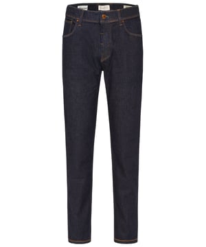 Ontdek de veelzijdigheid van bugatti jeans met een subtiele wassing voor een stijlvolle, casual look. Dit model is gemaakt van een katoen-elastaanmix en biedt uitstekend comfort en bewegingsvrijheid dankzij de flexcity afwerking. Voorzien van klassieke achterzakken, een muntzakje en schommelzakken en praktische riemlussen.