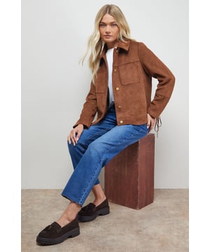 Brooker Suede Tassel Chunky Loafers