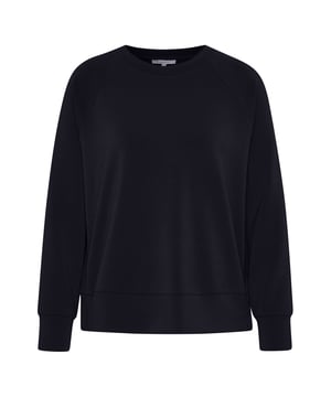 Das lässige Sweatshirt ist aus super softer Modalware gefertigt. Seitenschlitze sorgen für Bewegungsfreiheit. Der Pullover ist einfach zu kombinieren und damit der ideale Begleiter in der Freizeit und im Büroalltag.
