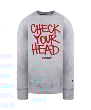 Merge music, street culture, and athletic heritage with the Champion x Beastie Boys Men’s Sweater—a tribute to rebellious style and legendary sound. This limited-edition piece blends Champion’s classic craftsmanship with the bold attitude of the Beastie Boys, creating a must-have for fans and fashion-forward thinkers alike.
Key Features:
Premium Cotton-Blend Fabric: 

Soft, durable, and comfortable for all-day wear.

Exclusive Beastie Boys x Champion Graphics: 

Eye-catching design that pays homage to one of hip-hop’s most iconic groups.

Ribbed Crew Neck, Cuffs &amp; Hem: 

Ensures a clean fit that retains its shape over time.

Relaxed Fit: 

Offers easy layering and a laid-back vibe, perfect for casual streetwear.

Collaborative Branding: 

Dual logos for a collectible, limited-edition appeal.

Midweight Construction: 

Ideal for year-round wear—from cool summer nights to layered winter looks.

From concerts to weekend hangouts, the Champion x Beastie Boys Sweater is an iconic addition to any wardrobe—where streetwear meets sound.