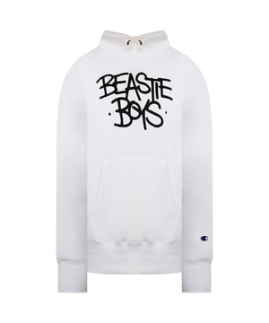 Celebrate iconic streetwear and legendary music with the Champion x Beastie Boys Men’s Hoodie—a limited-edition piece that fuses athletic comfort with the raw energy of one of hip-hop’s most influential groups. Designed for fans of both fashion and music culture, this hoodie is as timeless as the beats that inspired it.
Key Features:
Premium Cotton-Blend Fleece: 

Soft, warm, and built for everyday wear.

Exclusive Graphic Print: 

Features bold Beastie Boys x Champion artwork for standout style.

Adjustable Drawstring Hood: 

Adds extra warmth and a customizable fit.

Kangaroo Front Pocket: 

Functional and cozy, perfect for casual convenience.

Ribbed Cuffs and Hem: 

Designed for a secure fit that holds its shape over time.

Relaxed Fit: 

Offers comfort and versatility—ideal for layering or wearing solo.

Limited Edition Collaboration: 

A must-have collector’s item for fans of music, streetwear, and authentic culture.

Whether you're turning up the volume or keeping it low-key, the Champion x Beastie Boys Hoodie brings unmatched style and attitude to your everyday wardrobe.