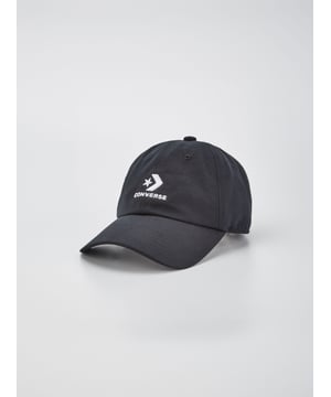 CONVERSE BLACK UNISEX LOCKUP BASEBALL CAP