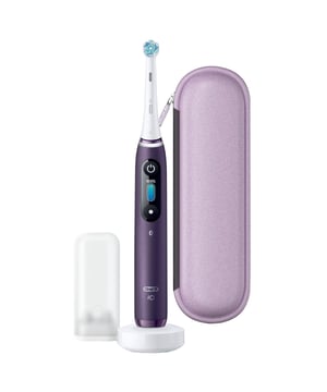 Discover the Oral-B iO 8 Violet Electric Toothbrush, a limited edition that transforms your brushing routine. Engineered with advanced technology, it offers a thorough, gentle, and quiet clean. Eliminate more plaque and achieve healthier gums compared to manual brushing. With personalized guidance, 5 cleaning modes, and real-time tracking via the Oral-B app, you'll never miss a spot. The built-in pressure sensor ensures safe brushing, while the fast charger and travel case make it perfect for on-the-go. Elevate your oral hygiene with innovative brush heads that reach where others can't.