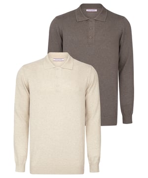 Entdecken Sie die perfekte Mischung aus Eleganz und Komfort mit dem langärmeligen Herrenpullover mit Polokragen von Felix Hardy. Aus 100% Baumwolle gefertigt, sorgt er für ein natürliches und angenehmes Tragegefühl. Das klassische Design mit dem geknöpften Polokragen und der geraden Silhouette sorgt für Vielseitigkeit in Ihrer Garderobe. Der Pullover ist aus hochwertigem 100%igem Baumwollstoff gefertigt, der weich und strapazierfähig ist. Mit seiner flexiblen Struktur und bequemen Passform bietet er ganztägigen Komfort. Er ist ideal für den täglichen Gebrauch, lässt sich mühelos mit Jeans, Hosen oder Chinos kombinieren und ist in verschiedenen Farben erhältlich, um individuellen Vorlieben gerecht zu werden. Er eignet sich für verschiedene Jahreszeiten und geht nahtlos vom Frühling in kühlere Sommer- und Herbsttage über. Kombinieren Sie ihn mit Jeans und Slippern für einen lässigen, aber raffinierten Look oder mit einer maßgeschneiderten Hose und eleganten Schuhen für eine Abendgarderobe. Bei kälterem Wetter können Sie es mit einer Jacke oder einem Mantel überziehen, um zusätzliche Wärme und Stil zu erhalten. Zu den Pflegehinweisen gehören: Handwäsche oder Maschinenwäsche in kaltem Wasser, Bügeln bei geringer Hitze und Verzicht auf Bleichmittel oder chemische Reinigung. Der mit viel Liebe zum Detail und aus hochwertigen Materialien gefertigte Felix Hardy Langarmpullover mit Polokragen für Herren verbindet Raffinesse mit Komfort und ist damit ein vielseitiges Kleidungsstück für alle Gelegenheiten der Saison.