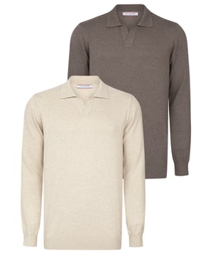 Entdecken Sie die perfekte Mischung aus Eleganz und Komfort mit dem langärmeligen Herrenpullover mit Polokragen von Felix Hardy. Er ist komplett aus hochwertiger 100%iger Baumwolle gefertigt und garantiert ein natürliches und angenehmes Tragegefühl. Das knopflose Design und der klassische Polokragen bieten einen raffinierten und zeitlosen Look, der sich für verschiedene Anlässe eignet. Das schlichte Modell dieses Pullovers erhöht seine Vielseitigkeit und macht ihn zu einer idealen Wahl für den Alltag. Er lässt sich mühelos mit Jeans, Hosen oder Chinos kombinieren und bietet so eine einfache Handhabung und stilistische Vielseitigkeit. Erhältlich in verschiedenen Farbvarianten, passt es sich individuellen Vorlieben an und ergänzt die saisonalen Übergänge vom Frühling zu kühleren Sommer- und Herbsttagen. Tragen Sie ihn leger mit Jeans und Slippern für ein entspanntes, aber schickes Erscheinungsbild oder elegant mit Hosen und Schuhen für ein eleganteres Ensemble. Bei kälterem Wetter können Sie es für zusätzliche Wärme und Stil mit einer Jacke überziehen. Zu den Pflegehinweisen gehören Hand- oder Maschinenwäsche in kaltem Wasser, Bügeln bei geringer Hitze und der Verzicht auf Bleichmittel oder chemische Reinigung. Der mit viel Liebe zum Detail und aus hochwertigen Materialien gefertigte Felix Hardy Langarmpullover mit Polokragen für Herren verbindet Raffinesse mit Komfort und ist damit ein vielseitiges Kleidungsstück für alle Jahreszeiten.