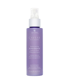 Revitalize your hair with Alterna Caviar Anti-Aging Restructuring Bond Repair Leave-In Heat Protection Spray. This innovative formula is designed to strengthen and protect damaged hair from heat up to 450°F (230°C). Perfect for everyday use, simply spray evenly on clean, towel-dried hair and comb through for even distribution. Enjoy beautifully styled hair while safeguarding it against thermal damage. Ideal for women who seek to enhance their hair's health and appearance, this 125ml spray is a must-have in your hair care routine.