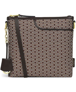 Bolso de mano para mujer Radley natural con bolsillos, fabricado con material sintético. Con características como: cierre con cremallera, correa de hombro ajustable, acabados en cuero, bolsillo con cremallera en la parte posterior y medidas de 26 x 24 x 2.5 cm.