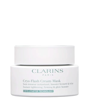 Experience the rejuvenating power of Clarins Cryo-Flash Cream Mask, a luxurious intensive moisturising treatment that delivers hydration and a refreshing cooling effect. This innovative mask minimizes pores while enhancing skin firmness and luminosity. Infused with horse chestnut extract for added radiance, along with nourishing shea and quinoa for deep hydration, this cream mask revitalizes tired skin. For best results, apply a generous layer to a clean face, avoiding the eye area, and leave on for 10 minutes before rinsing with water or a flannel.