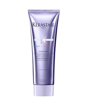 Experience the transformative power of Kérastase Blond Absolu Cicaflash, an intense fortifying conditioner for lightened hair. This luxurious gel with a lavender tint combines masque properties with a lightweight feel. Enriched with Hyaluronic Acid and Edelweiss flower, it nourishes and revitalizes sensitized hair, promoting smoothness and hydration. Ideal for lightened hair, it helps prevent breakage while keeping locks soft and luminous. For best results, apply a hazelnut-sized amount to towel-dried hair, focusing on mid-lengths and ends, and leave for 2 to 3 minutes.