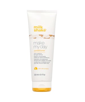 The Milk Shake Make My Day Conditioner is designed to provide exceptional care for your hair with daily use. Infused with a powerful blend of vitamins and minerals, this conditioner enhances hair strength and delivers a smooth, luscious finish. Enriched with milk proteins, it fortifies the hair fiber for improved resilience and healthy results. Goji berries boost hydration with their rich vitamin content, while raspberry and strawberry extracts nourish the scalp. For best results, apply to shampooed hair, massage gently, and rinse thoroughly after a few minutes.