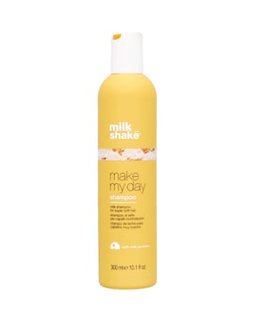 Discover the power of Milk_shake Make My Day Shampoo, a luxurious everyday shampoo designed to rejuvenate your hair. Infused with essential vitamins and nourishing ingredients, this creamy formula provides gentle cleansing while promoting strong hair. Enriched with milk proteins, it enhances resilience and vitality for healthy results. Goji berries provide vitamins and minerals to keep hair hydrated, while raspberry and strawberry extracts support a healthy scalp. For best results, apply to damp hair, lather, and rinse thoroughly.