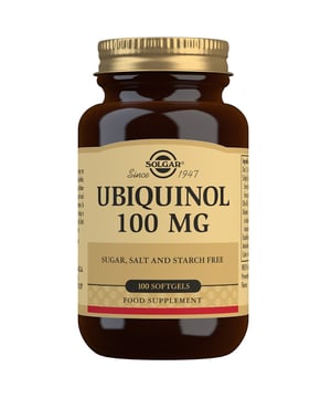 Discover the benefits of Solgar Ubiquinol 100mg Softgels, designed to support health and vitality. Each softgel contains bioavailable Ubiquinol, the active form of Coenzyme Q-10, essential for cellular energy production. Ideal for those over 50, this supplement helps combat aging effects on skin and supports collagen production. Made with naturally sourced ingredients, these oil-based softgels ensure optimal absorption. Solgar is committed to sustainability with recyclable packaging and cruelty-free practices.
