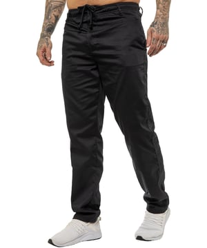 Los Pantalones de Rugby de Corte Relaxado para Hombre ofrecen el equilibrio perfecto entre estilo elegante y comodidad durante todo el día. Confeccionados con una silueta relajada, cuentan con una cinturilla elástica con cordones interiores para un ajuste seguro y personalizado, además de un cierre con cremallera para mayor comodidad. Dos bolsillos frontales y dos traseros ofrecen almacenamiento práctico, mientras que los botones y remaches con la marca añaden un toque de refinamiento.