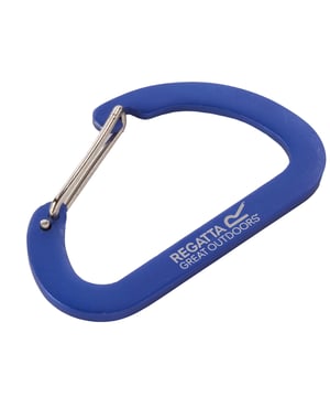 Ideal for keeping belongings clipped together. Anodised Aluminium Alloy. Not for load bearing situations.
