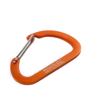 Ideal for keeping belongings clipped together. Anodised Aluminium Alloy. Not for load bearing situations.