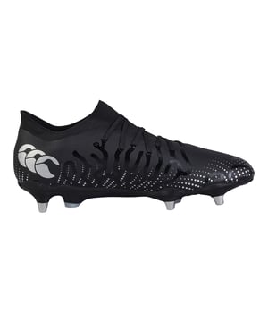 Upper: Mesh, PU (Polyurethane), Reinforced, TPU. Insole: EVA. Midsole: Synthetic. Outsole: TPU. Knitted Collar, Lightweight, Neoprene Collar. Flat. Cut: Low. Design: Patterned. Toe Style: Round. Fastening: Lace Up. Suitable for: Soft Ground. Sole Features: Studded. Fit: Tight.