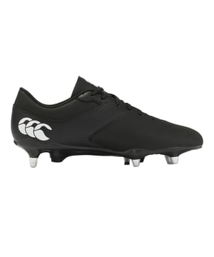 Upper: Durable, Synthetic. Lining: Breathable, Mesh. Insole: EVA. Outsole: Lightweight, Removable Studs, Studded. 6 Eyelets. Cushioned Collar, Reinforced, Scuff Resistant. Flat. Cut: Low. Design: Logo, Plain. Fastening: Lace Up. Suitable for: Soft Ground. Fit: Standard.