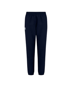 Material: Polyester. Fabric: Tactel, Woven. Design: Embroidered Logo, Plain. 110gsm. Fabric Technology: Durable, Lightweight, PFC Free, Vaposhield, Water Repellent. Ankle Zips. Pockets: 2 Side Pockets, Zip. Waistline: Elasticated. Hem: Tapered.