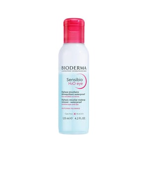 SENSIBIO H2O es una solución micelar desmaquillante para ojos de BIODERMA. Este desmaquillante bifásico, de alta tolerancia, limpia e hidrata mientras refuerza la barrera cutánea. Es eficaz para desmaquillar tanto ojos como labios, eliminando el 95% del maquillaje waterproof. Además, calma la piel y alivia las irritaciones, fortaleciendo la barrera cutánea.
