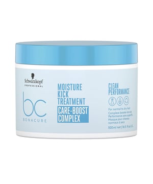 Die BC MOISTURE KICK Behandlung von SCHWARZKOPF bietet eine hochintensive Hydratation für normales bis trockenes, lockiges oder geschädigtes Haar. Dieses spezielle Treatment ist ideal für die Pflege und versorgt das Haar mit essentieller Feuchtigkeit, wodurch es geschmeidig wird. Ganz ohne Silikone oder synthetische Farbstoffe sorgt die Rezeptur dafür, dass das Haar seinen Feuchtigkeitshaushalt optimal regulieren kann, was für ein leichtes Haargefühl sorgt, das bis zu 48 Stunden anhält. Zudem ist es ein veganes Haarpflegeprodukt.*