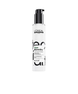 Professionelle 10-in-1-Creme BLOW-DRY FLUIDIFIER von LOréal Professionnel Paris. Diese Föhn-Creme enthält einen thermoreaktiven Wirkstoff und eignet sich für normales bis empfindliches Haar. Die Expert BLOW-DRY FLUIDIFIER-Serie ermöglicht ein müheloses, schnelles und perfektes Trocknen.