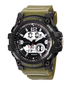 El Activa X Invicta ACW497-008 tiene una caja de plastico de 54 millimetros con una esfera negro.
Esta modelo funciona con un movimiento de Cuarzo preciso.
Resistencia a la presión de aqua de 5 bares.
Este modelo es parte de la colección Activa X Invicta Digital.

2 años de garantía Activa X Invicta.